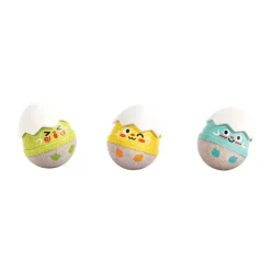 Set de 3 hochets poussins oscillants
