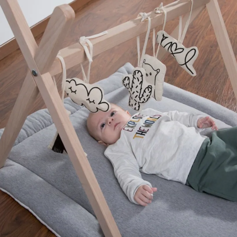 Set de 5 jouets à accrocher compatible Tipi Play Gym - 5 motifs