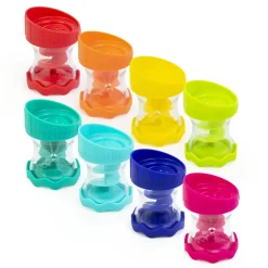 Set de 8 jouets de bain type tonneaux de pluie