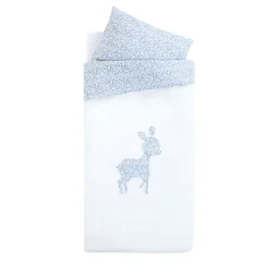 Set de lit housse de couette 100 x 140 cm + taie d'oreiller 60 x 40 cm- Tiny Flowers