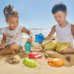 Set de 45moules à sable Animaux marins