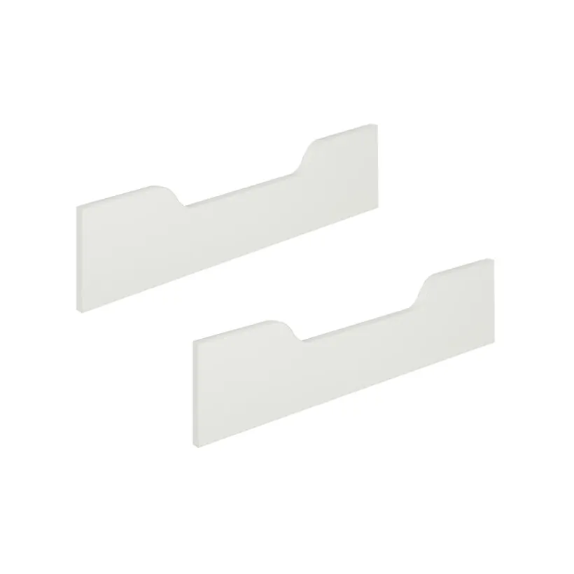 Set de 2 pans de lit 140 cm