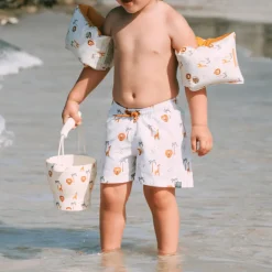 Set de plage seau + pelle + 3 moules - Jungle