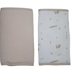 Set de 8 protections pour barreaux avec velcro - Tam Tam - Sable