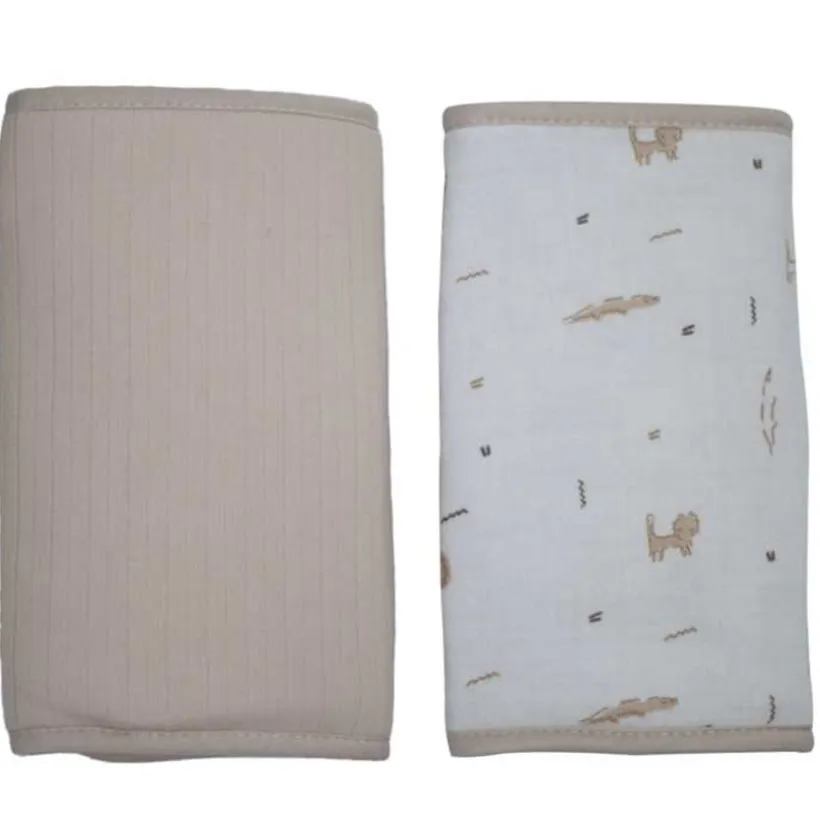 Set de 8 protections pour barreaux avec velcro - Tam Tam - Sable