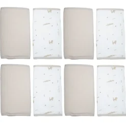 Set de 8 protections pour barreaux avec velcro - Tam Tam - Sable