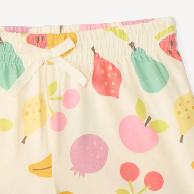Set de pyjama court 2 pièces motifs fruits pour fille