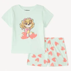 Set de pyjama 2 pièces t-shirt + short Stella de la Pat'Patrouille pour fille