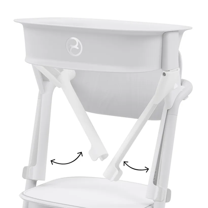 Set de tour d'apprentissage pour chaise haute Lemo all white