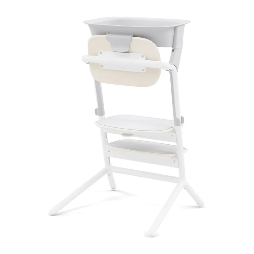Set de tour d'apprentissage pour chaise haute Lemo all white