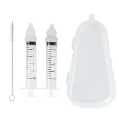 Set mouche bébé 2 seringues + goupillon + boîte de rangement