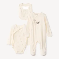 Set naissance 3 pièces "My baby love" pour bébé