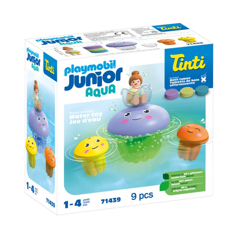 Set 9 pièces aquatique Tinti Famille de méduses