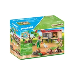 Set 41 pièces Enfant avec enclos et lapins