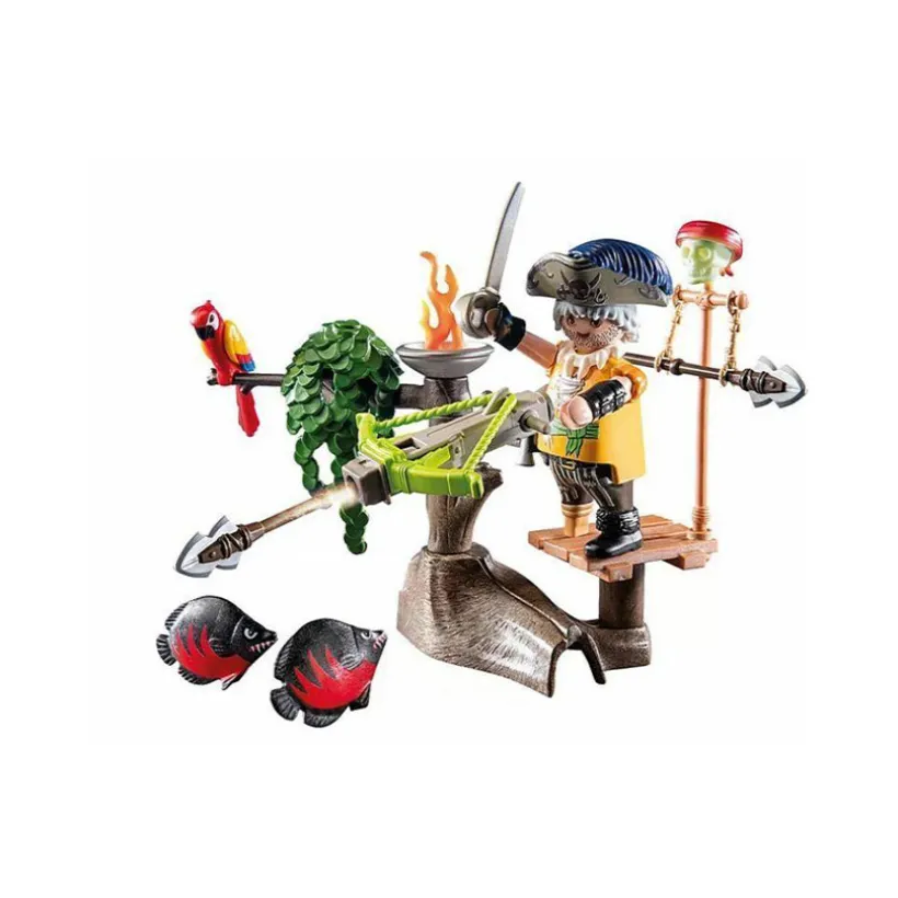 Set 31 pièces Pirate avec arbalète et poissons à viser