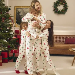 Set 2 pièces pyjama imprimé Noël fantaisie pour garçon