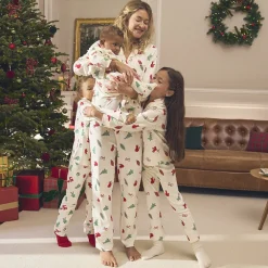 Set 2 pièces pyjama imprimé Noël fantaisie pour garçon