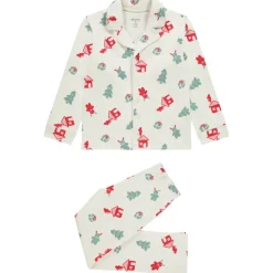 Set 2 pièces pyjama imprimé Noël fantaisie pour garçon