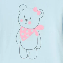 Set pyjama long en jersey printé pour bébé fille
