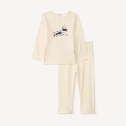 Set pyjama long en jersey printé pour bébé garçon