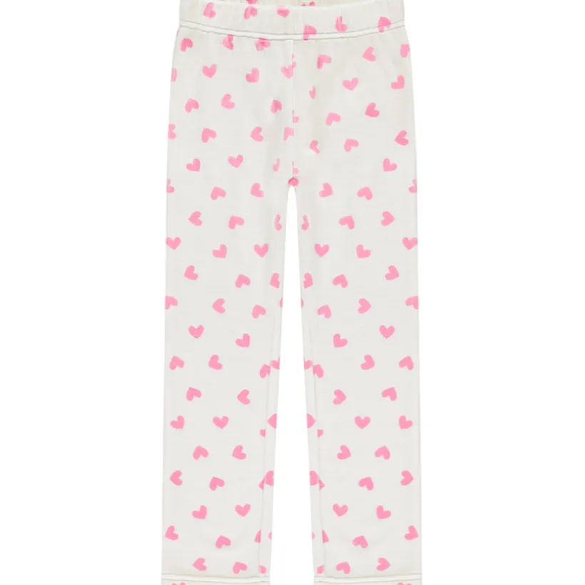 Set pyjama 2 pièces en velours fantaisie pour fille