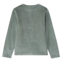 Set pyjama 2 pièces en velours fantaisie pour garçon