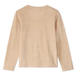 Set pyjama 2 pièces en velours fantaisie pour garçon