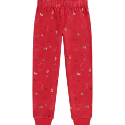 Set pyjama 2 pièces velours et imprimé ours polaire pour garçon