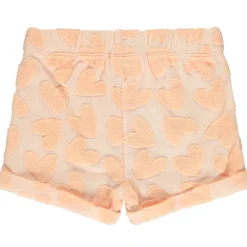 Short avec motif en éponge effet dévorée pour bébé fille