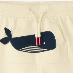 Short avec poche kangourou pour bébé garçon