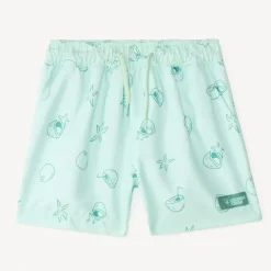 Short de bain imprimée noix de coco pour garçon