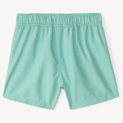 Short de bain uni print surf pour garçon