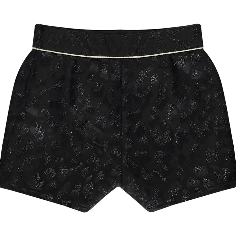 Short de fête en jacquard irisé pour fille