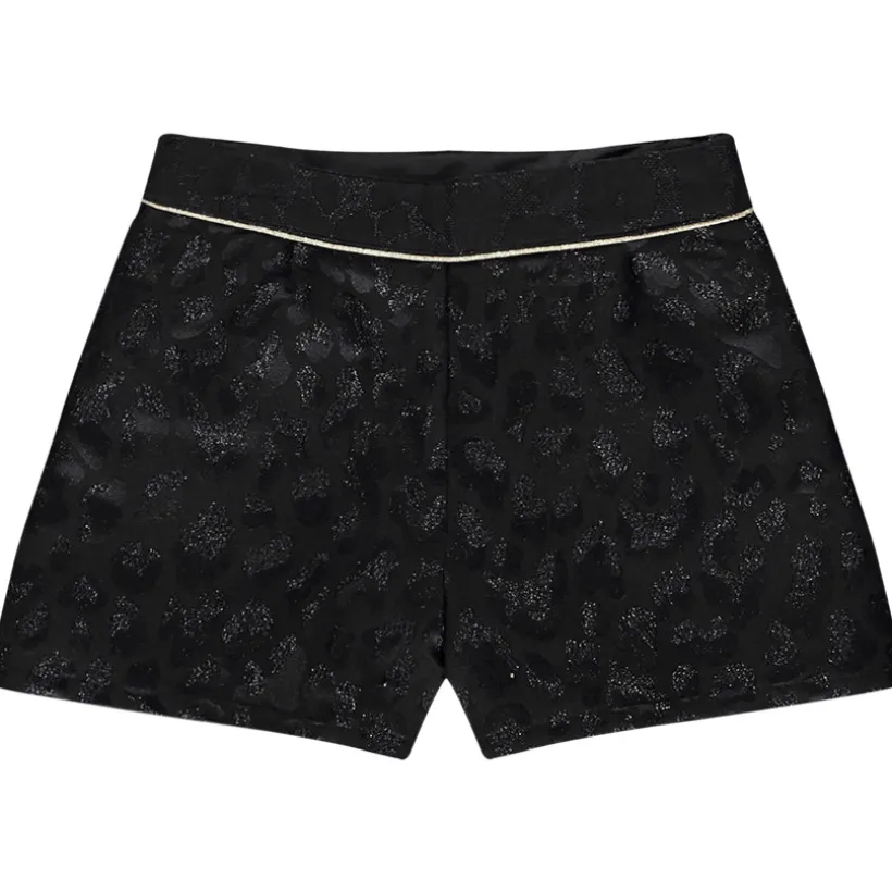 Short de fête en jacquard irisé pour fille