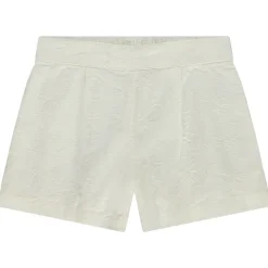 Short en broderie anglaise florale pour fille