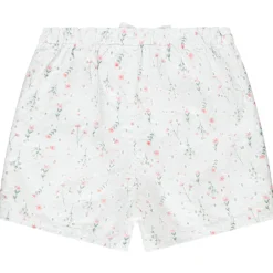 Short en broderie anglaise imprimé fleurs pour bébé fille