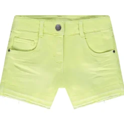 Short en denim effet overdye pour fille