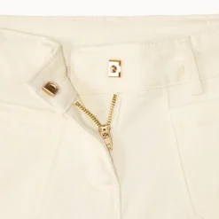 Short en denim uni pour fille