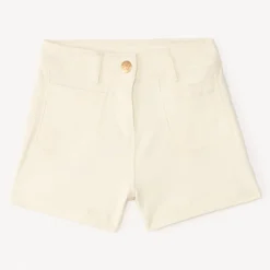 Short en denim uni pour fille