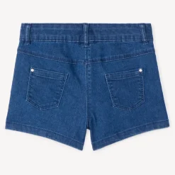 Short en jean avec poches pour fille