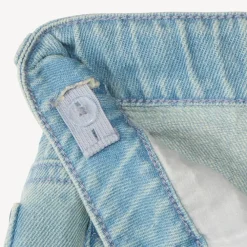Short en jean clair pour garçon