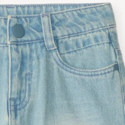 Short en jean clair pour garçon