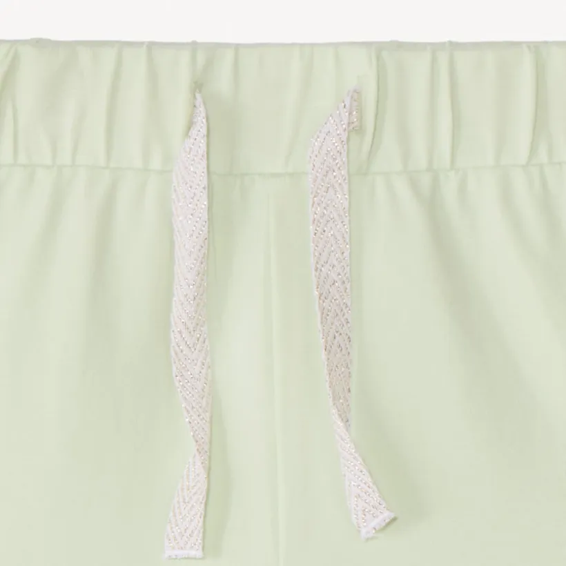Short en jersey coloris uni pour bébé fille