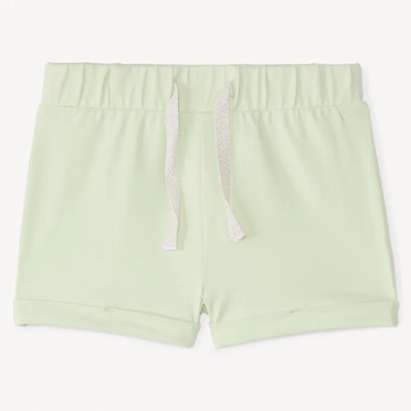 Short en jersey coloris uni pour bébé fille