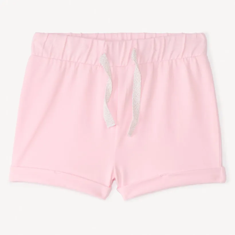 Short en jersey coloris uni pour bébé fille