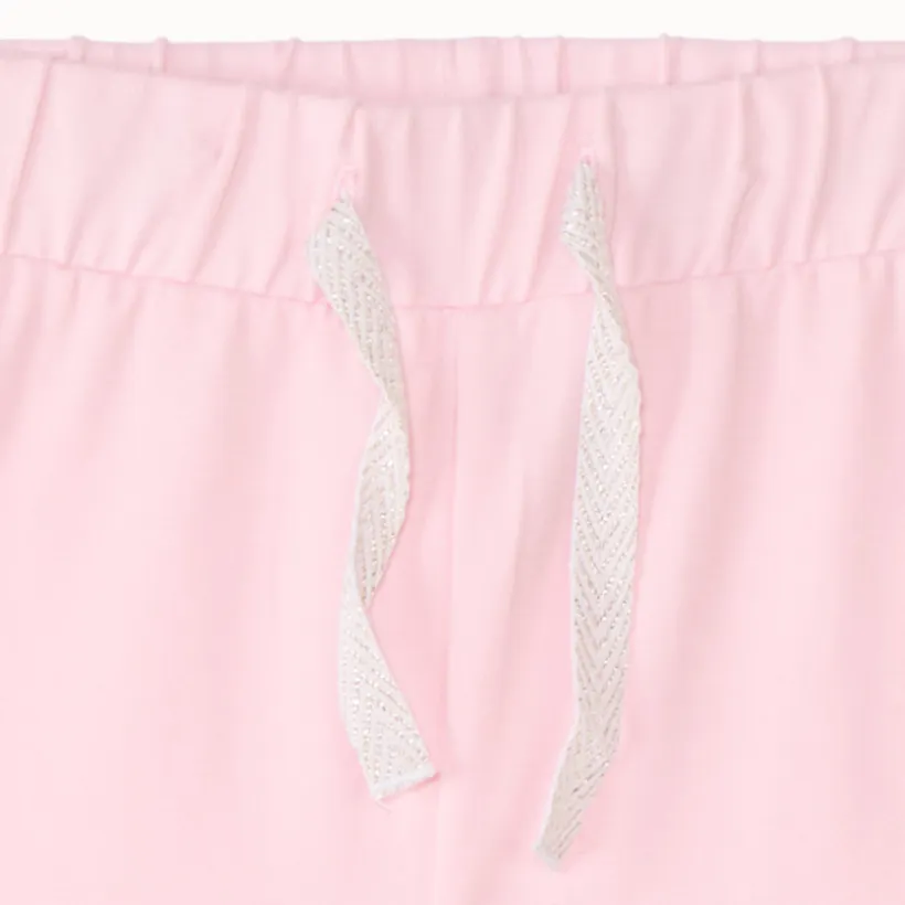 Short en jersey coloris uni pour bébé fille