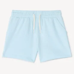 Short en maille coloris uni pour fille