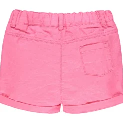 Short en maille à poches volantées