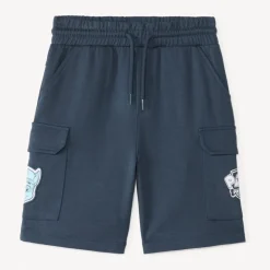 Short en maille style cargo badge Chase de la Pat'Patrouille pour garçon