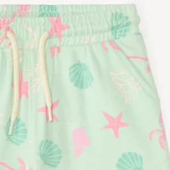 Short en molleton fantaisie pour fille